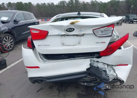 2015 Kia Optima Ex from USA, damaged, VIN 5XXGN4A76FG492477